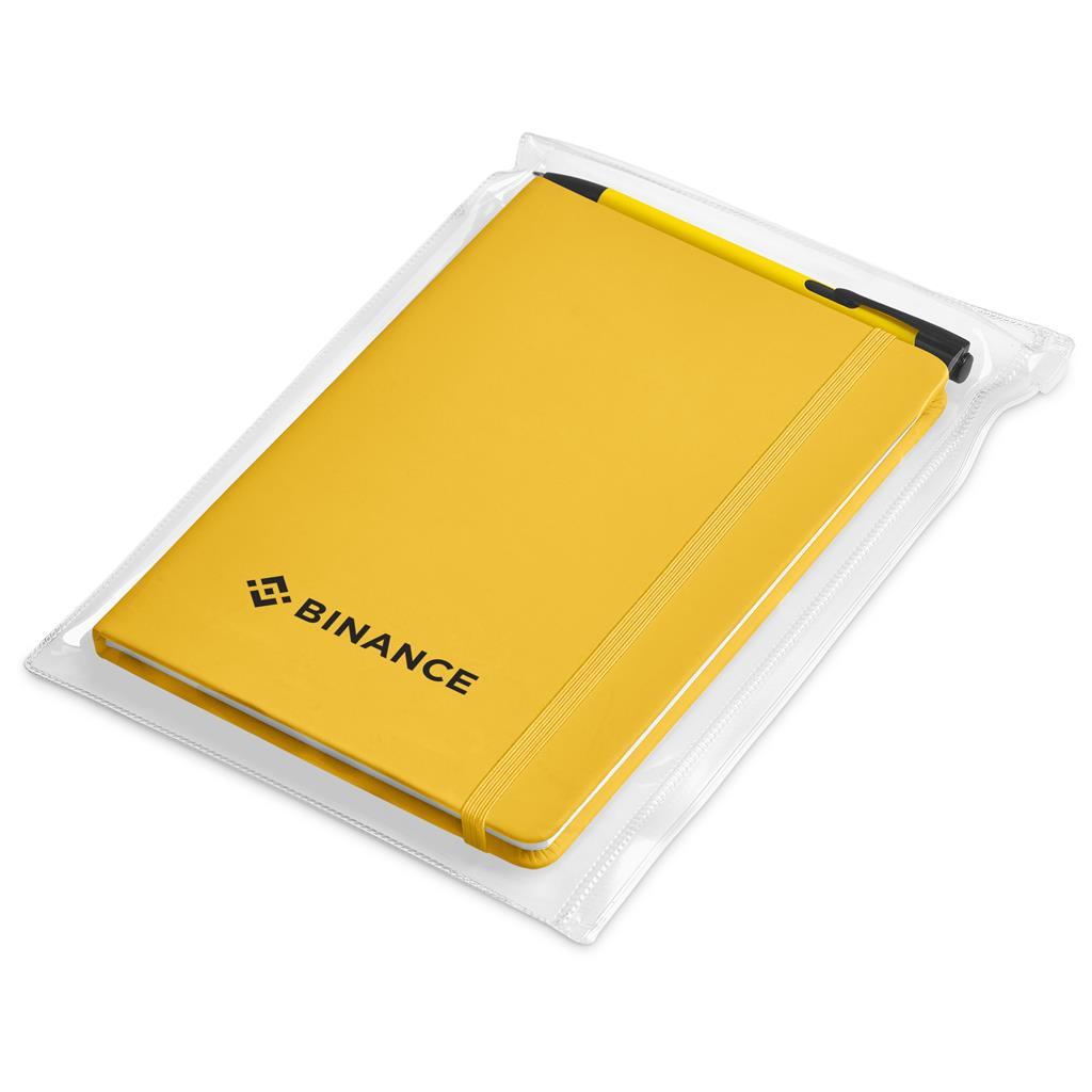 Altitude Powell Notebook & Pen Set YELLOW