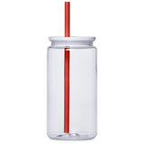 Altitude Mina Plastic Tumbler and Straw - 550ml