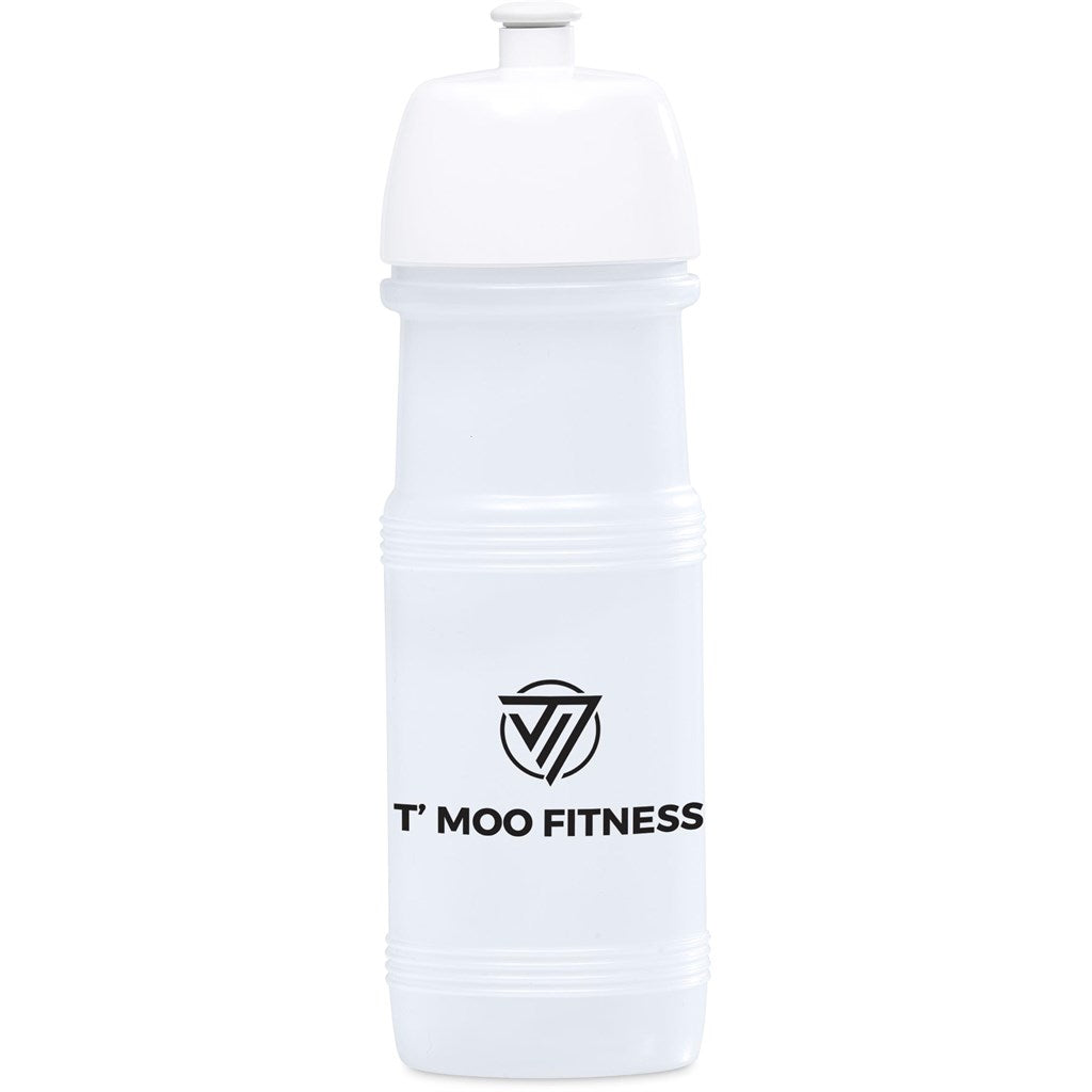 Altitude Slipstream Plastic Water Bottle - 750ml SOLID WHITE