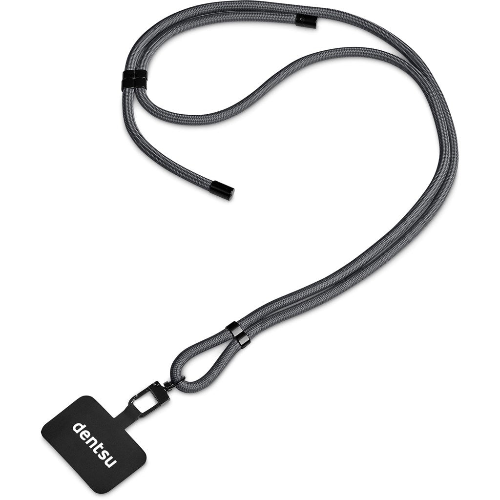 Altitude Silhouette Crossbody Phone Strap GREY