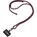 Altitude Silhouette Crossbody Phone Strap MAROON