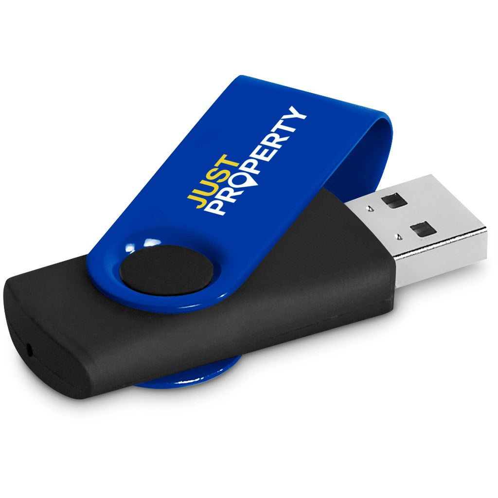 Altitude Axis Gyro Black Flash Drive - 8GB 8GB BLUE