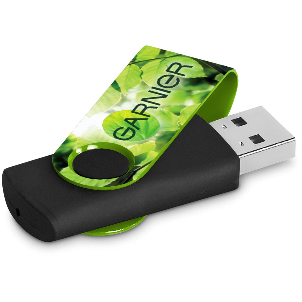Altitude Axis Gyro Black Flash Drive - 8GB 8GB LIME