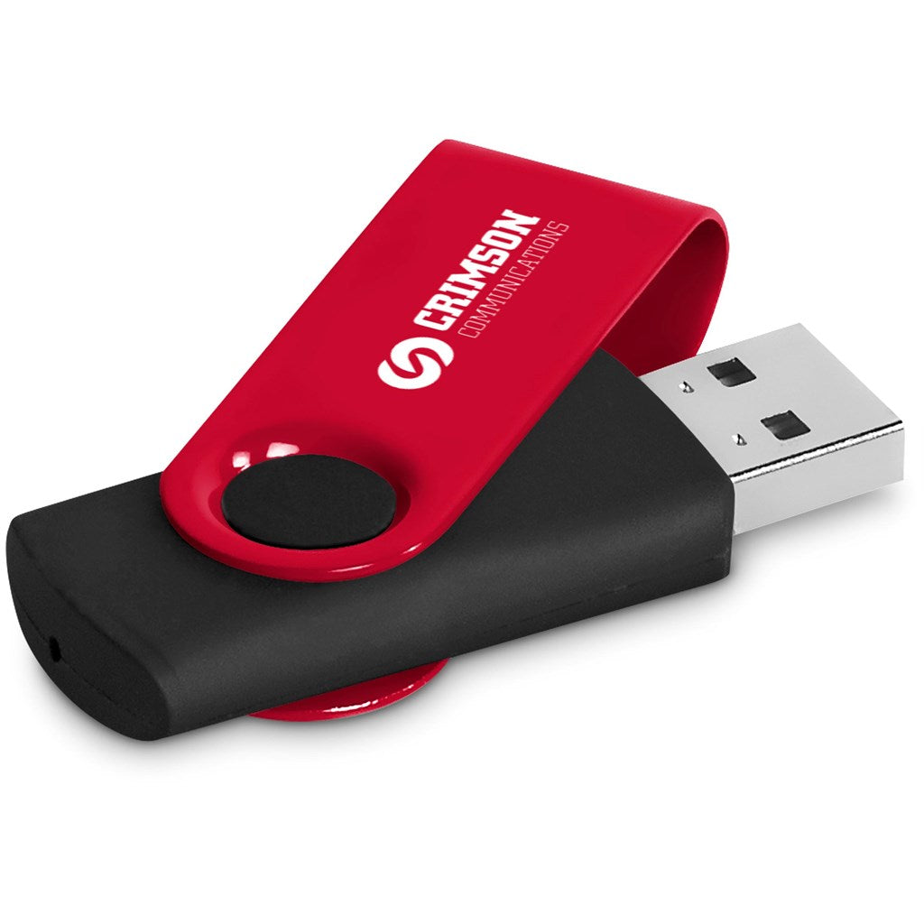 Altitude Axis Gyro Black Flash Drive - 8GB 8GB RED