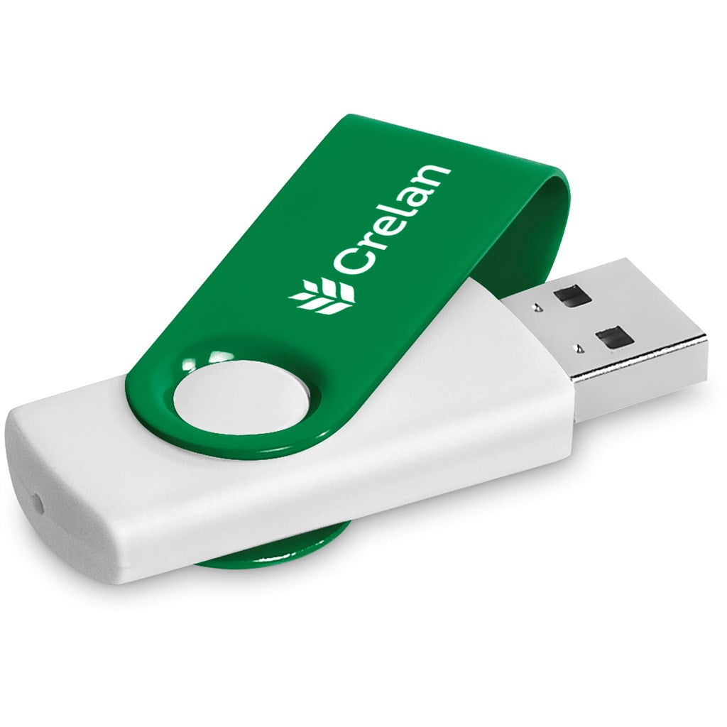 Altitude Axis Gyro White Flash Drive - 8GB 8GB GREEN