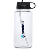 Altitude Castro Recycled PET Water Bottle – 1Litre Default Title BLACK