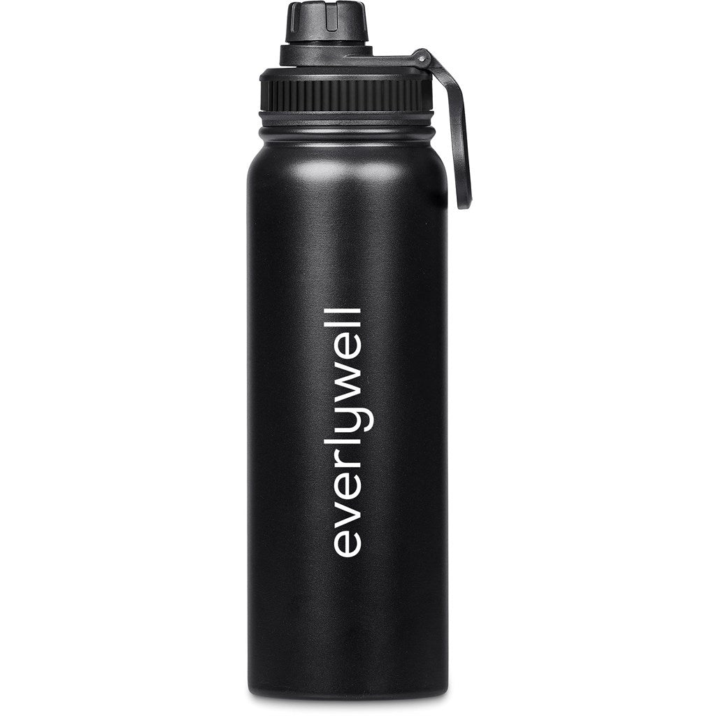 Altitude Bastos Stainless Steel Vacuum Water Bottle – 750ml Default Title BLACK
