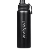 Altitude Bastos Stainless Steel Vacuum Water Bottle – 750ml Default Title BLACK