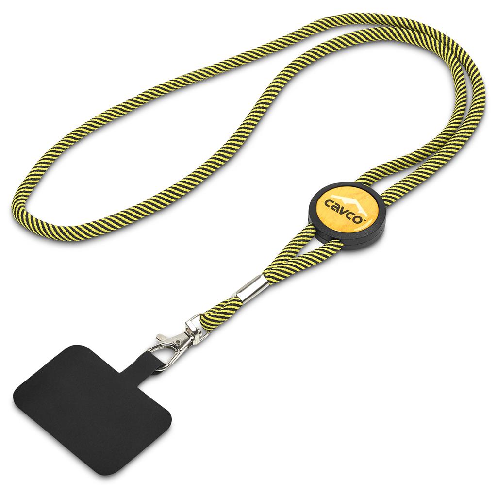 Altitude Twirl Phone Lanyard YELLOW