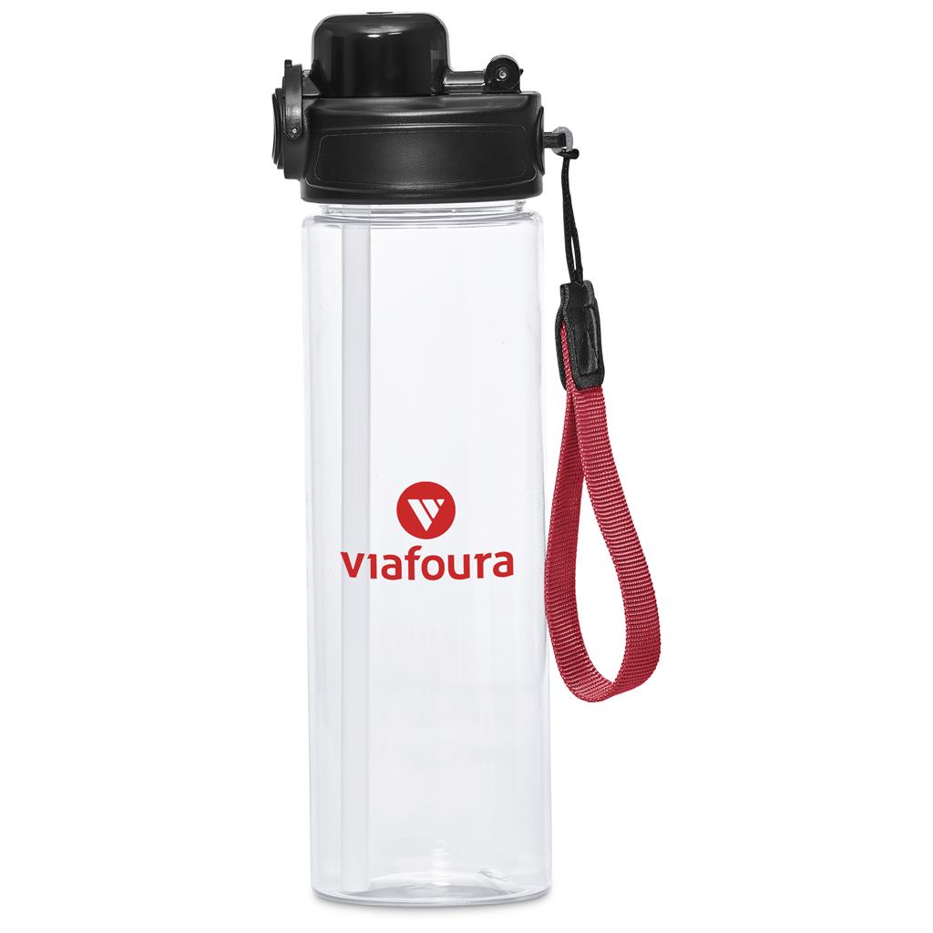 Altitude Alvarez Recycled PET Water Bottle – 750ml RED