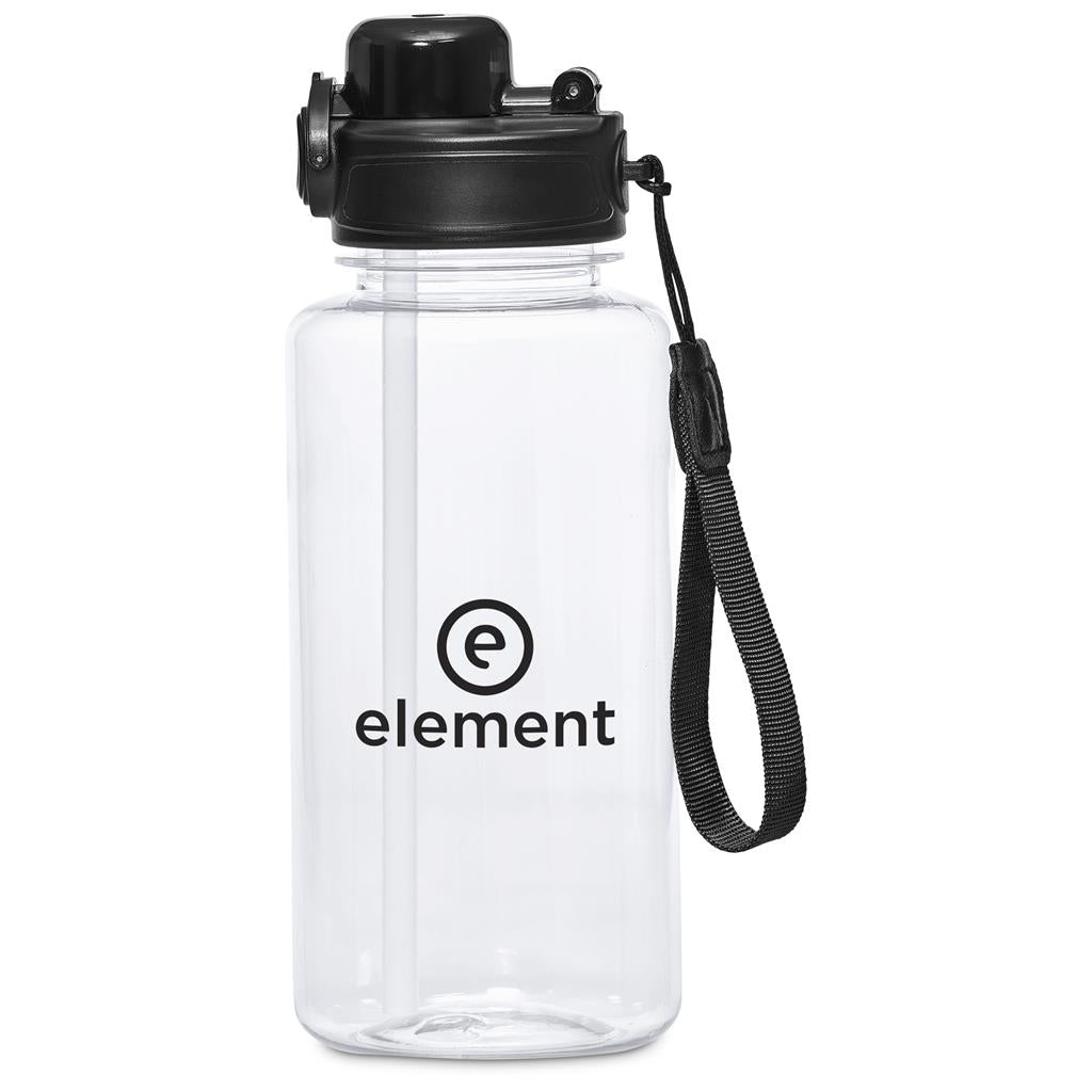 Altitude Ortega Recycled PET Water Bottle – 1Litre BLACK