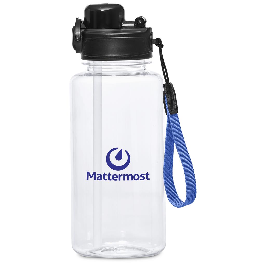 Altitude Ortega Recycled PET Water Bottle – 1Litre BLUE