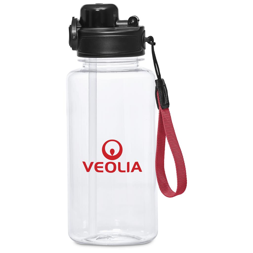 Altitude Ortega Recycled PET Water Bottle – 1Litre RED