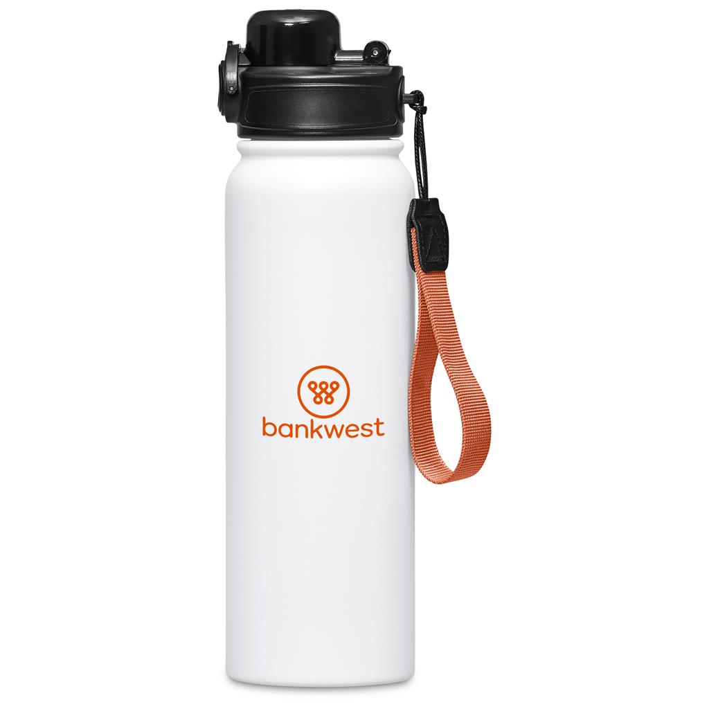 Altitude Serrano Stainless Steel Vacuum Water Bottle – 750ml ORANGE
