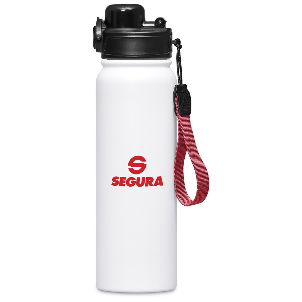 Altitude Serrano Stainless Steel Vacuum Water Bottle – 750ml RED