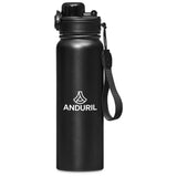 Altitude Navarro Stainless Steel Vacuum Water Bottle – 750ml BLACK