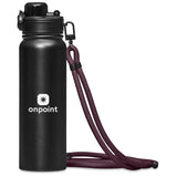 Altitude Borriello Stainless Steel Vacuum Water Bottle – 750ml MAROON