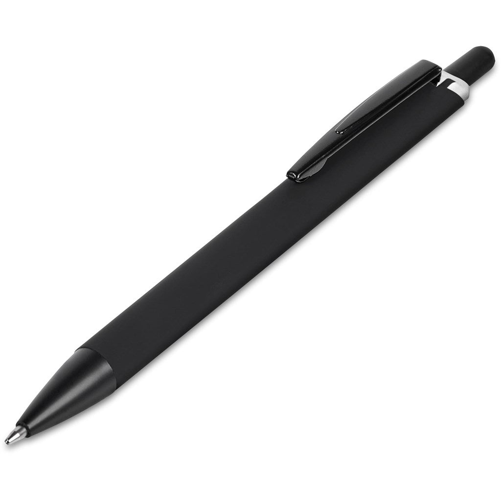 Shine Through Ball Pen In Pouch SILVER