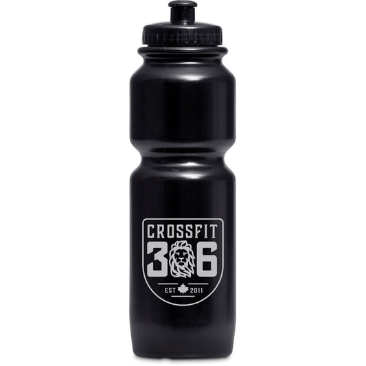 Eva & Elm Lovejoy Plastic Water Bottle - 800ml BLACK