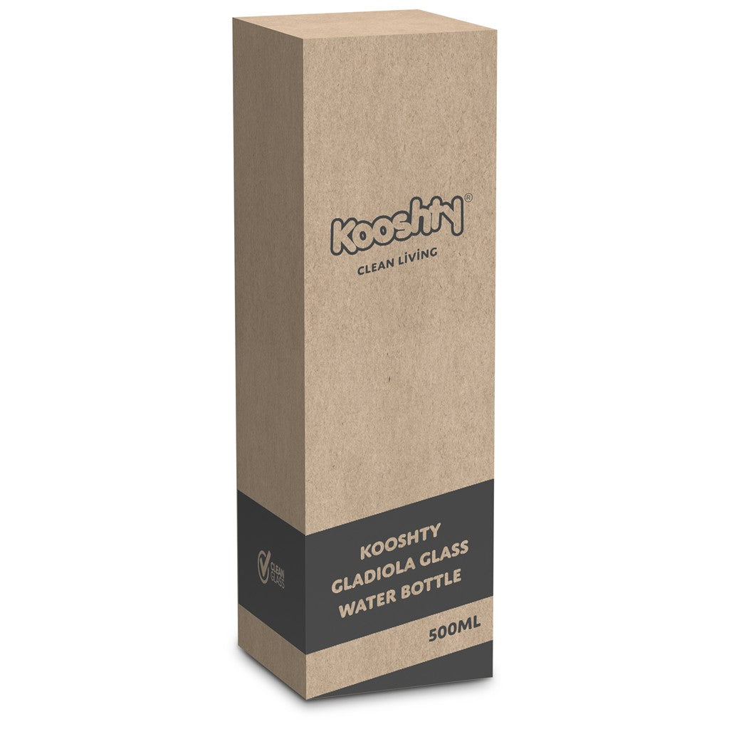 Kooshty Gladiola Glass Water Bottle - 500ml