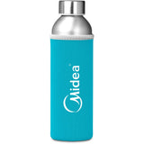 Kooshty Tosla Recycled Aluminium Water Bottle - 650ml CYAN