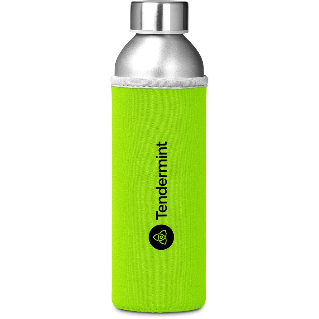 Kooshty Tosla Recycled Aluminium Water Bottle - 650ml LIME