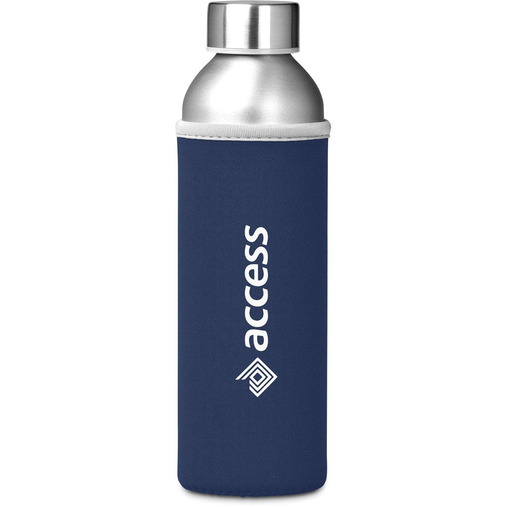 Kooshty Tosla Recycled Aluminium Water Bottle - 650ml NAVY