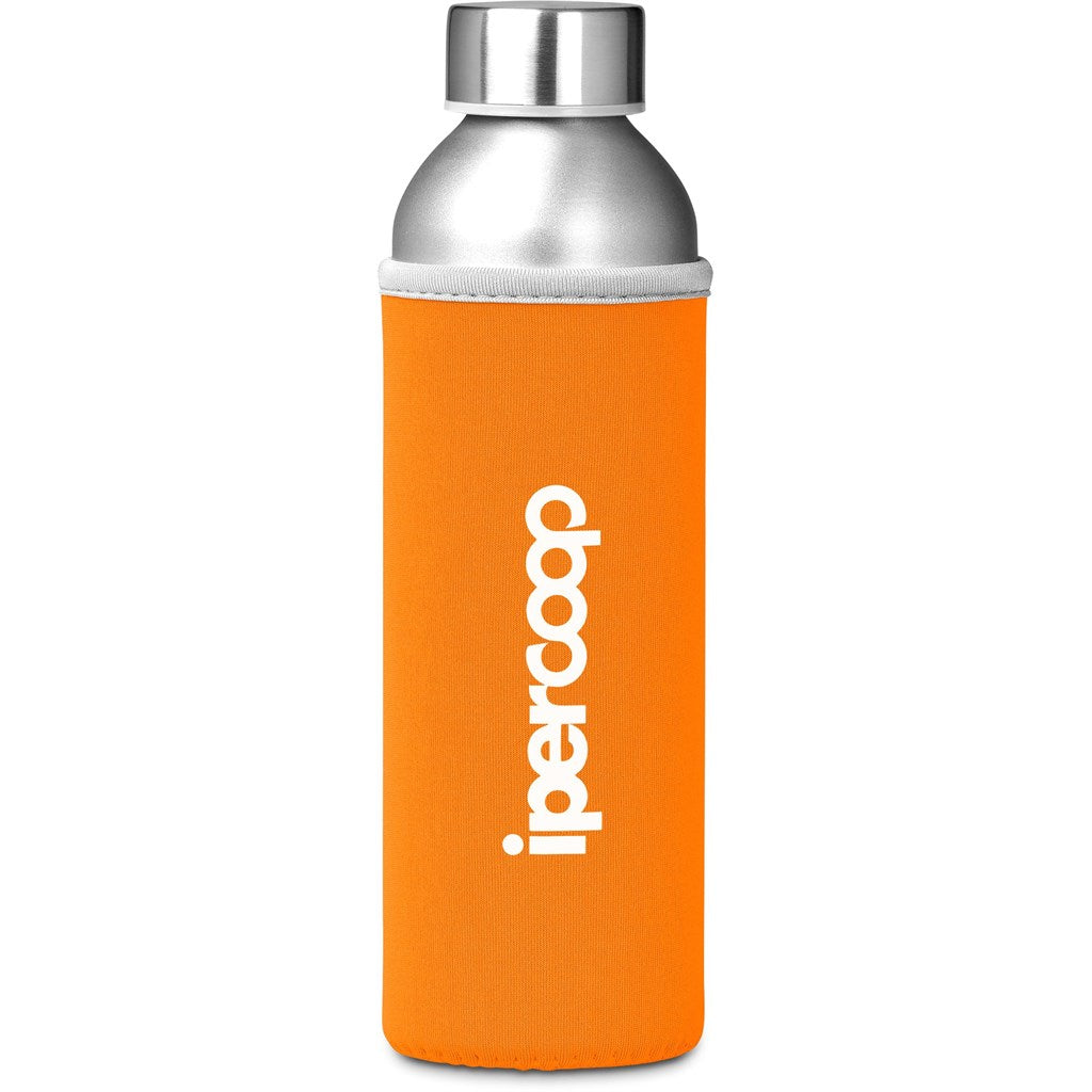 Kooshty Tosla Recycled Aluminium Water Bottle - 650ml ORANGE