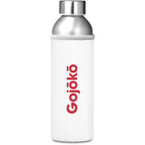 Kooshty Tosla Recycled Aluminium Water Bottle - 650ml SOLID WHITE