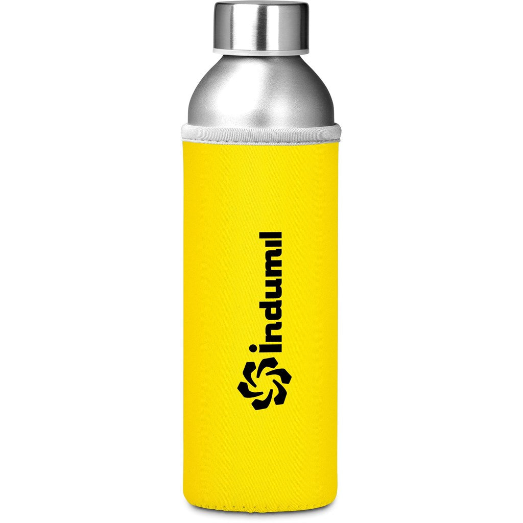 Kooshty Tosla Recycled Aluminium Water Bottle - 650ml YELLOW
