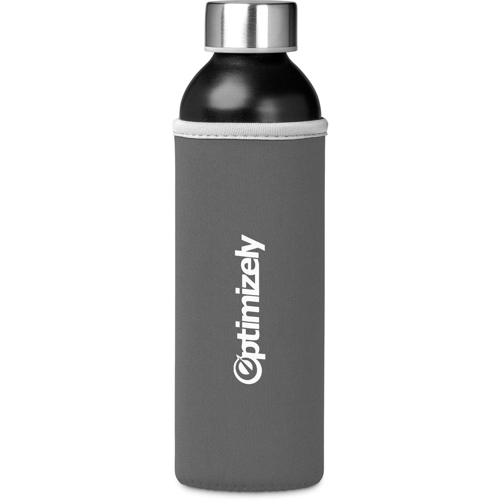 Kooshty Nostro Recycled Aluminium Water Bottle - 650ml GREY