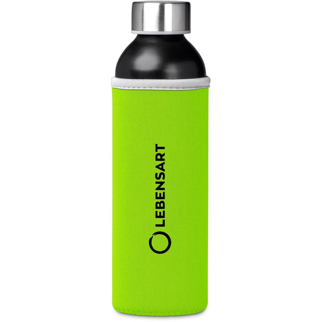 Kooshty Nostro Recycled Aluminium Water Bottle - 650ml LIME