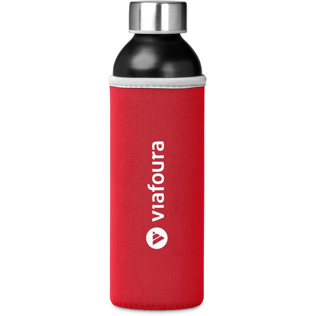 Kooshty Nostro Recycled Aluminium Water Bottle - 650ml RED