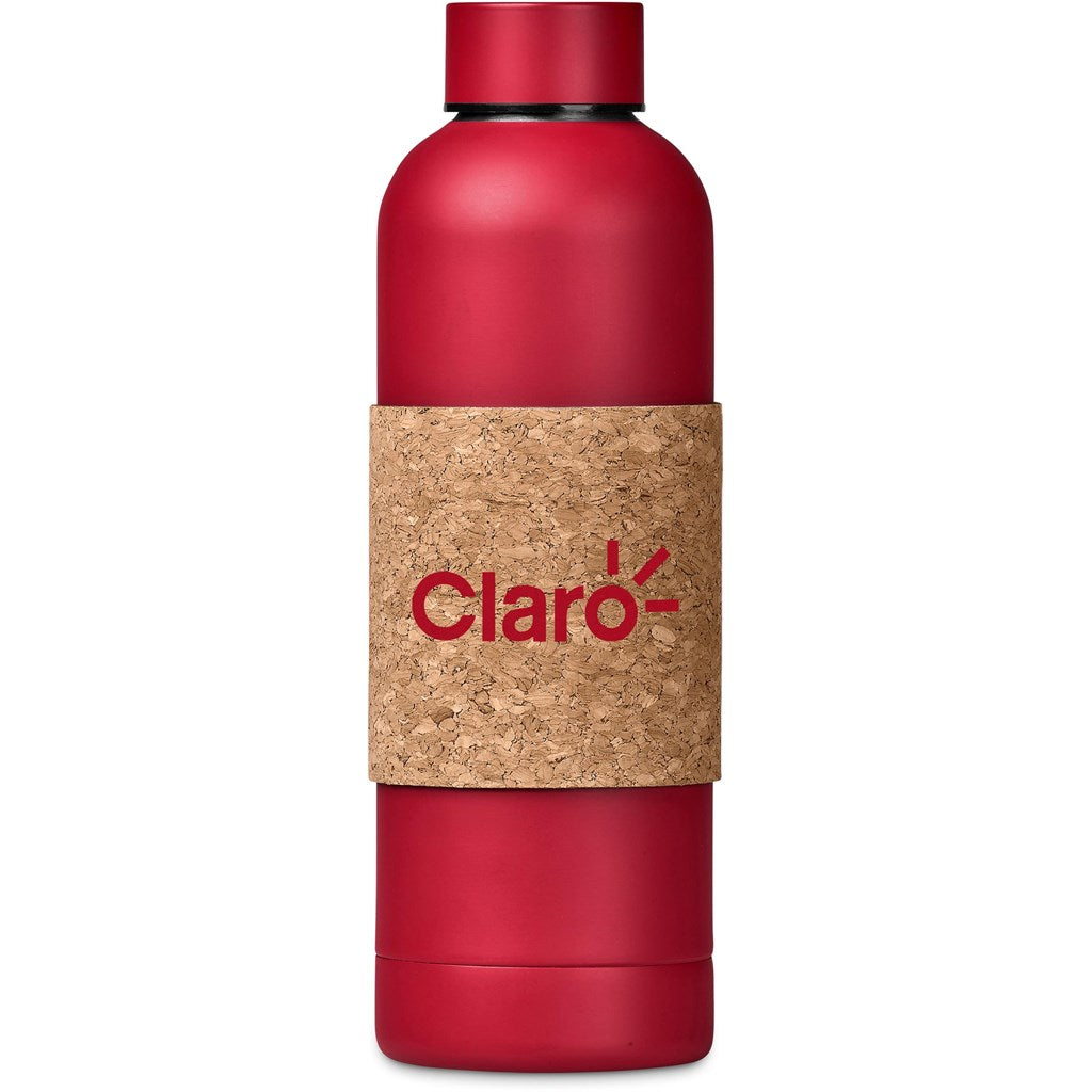 Kooshty Bermuda Kork Recycled Stainless Steel Water Bottle - 800ml RED
