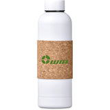 Kooshty Bermuda Kork Recycled Stainless Steel Water Bottle - 800ml SOLID WHITE