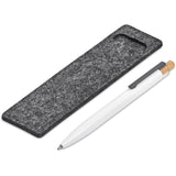 Okiyo Mimo Recycled Aluminium Ball Pen SOLID WHITE