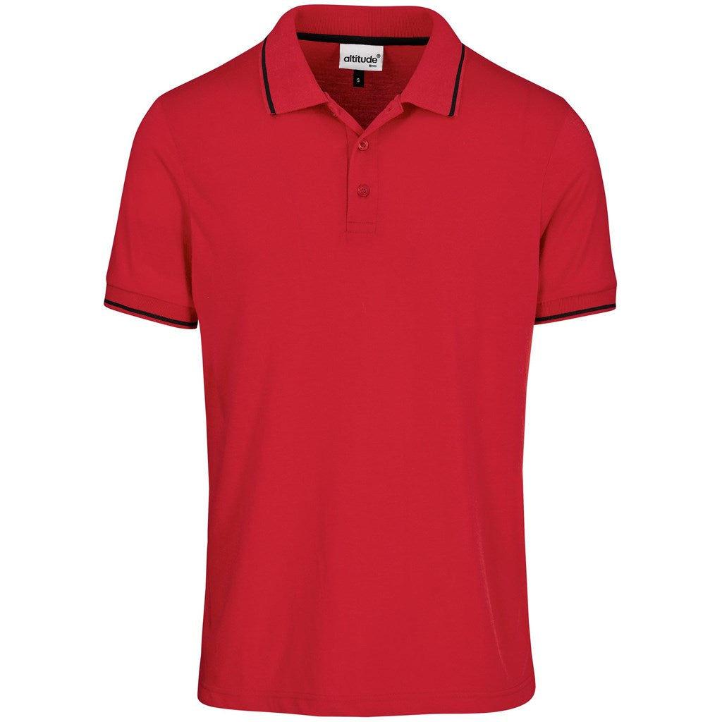 Mens Reward Golf Shirt RED