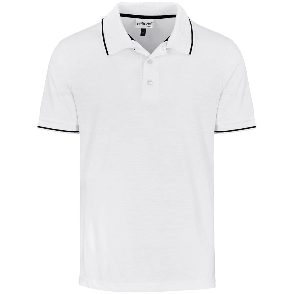 Mens Reward Golf Shirt WHITE