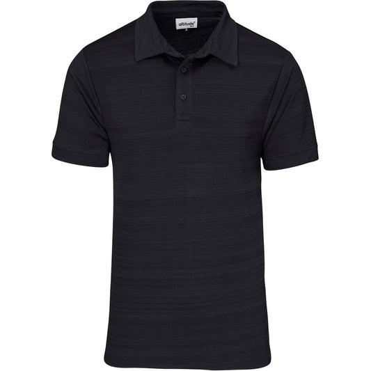Mens Aberdeen Golf Shirt BLACK