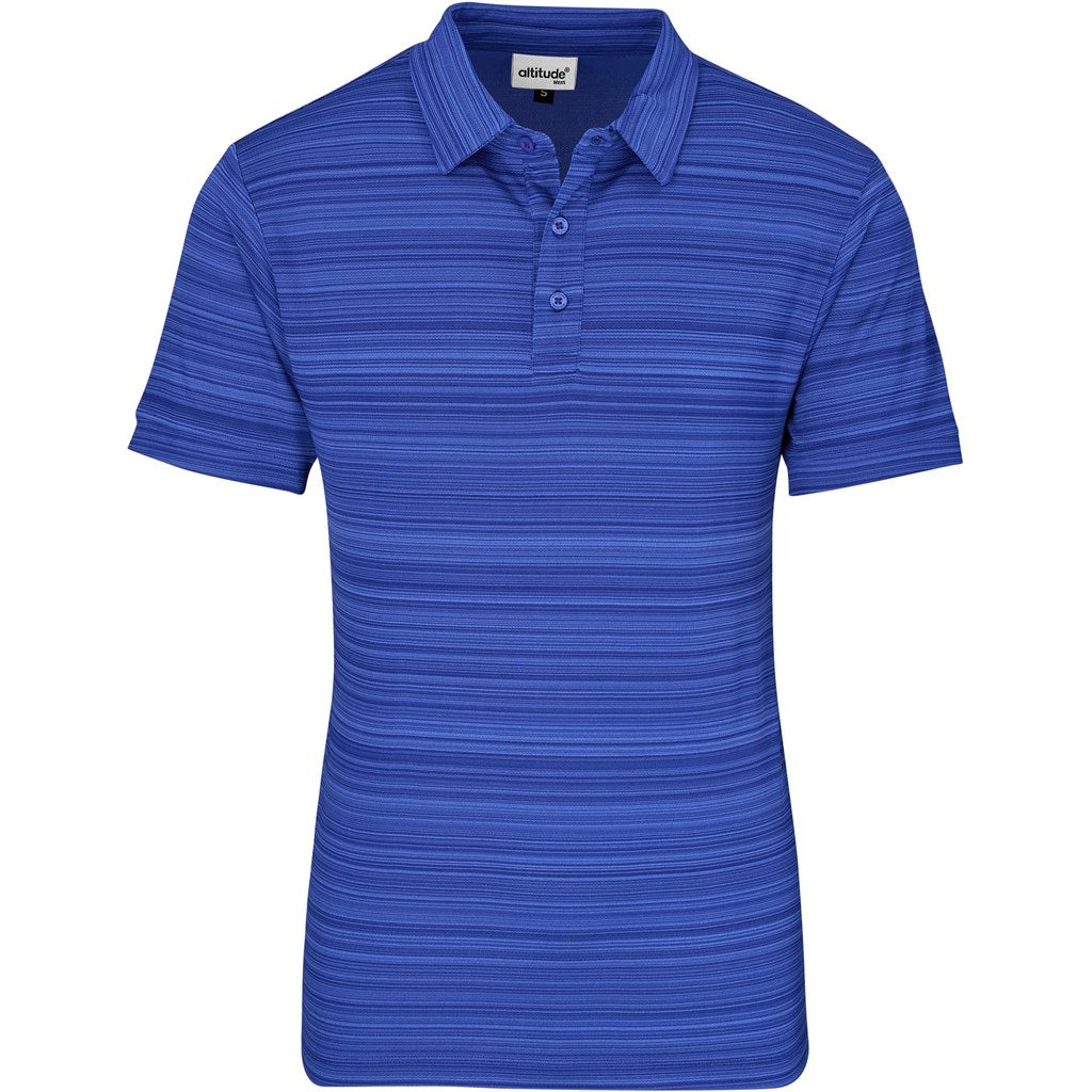 Mens Aberdeen Golf Shirt BLUE