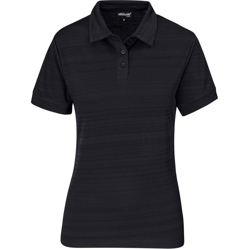 Ladies Aberdeen Golf Shirt BLACK
