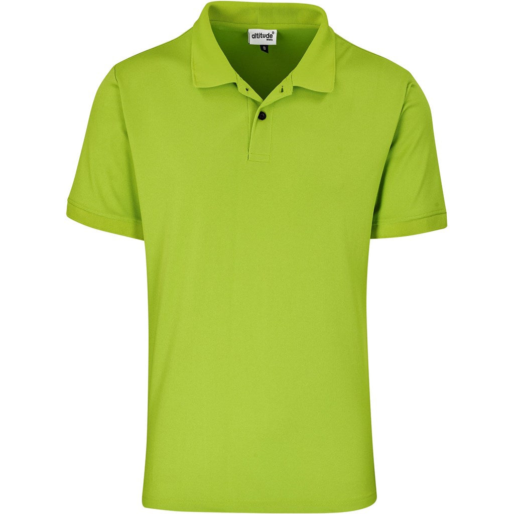 Mens Virtue Golf Shirt LIME