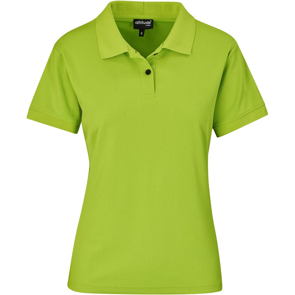 Ladies Virtue Golf Shirt LIME