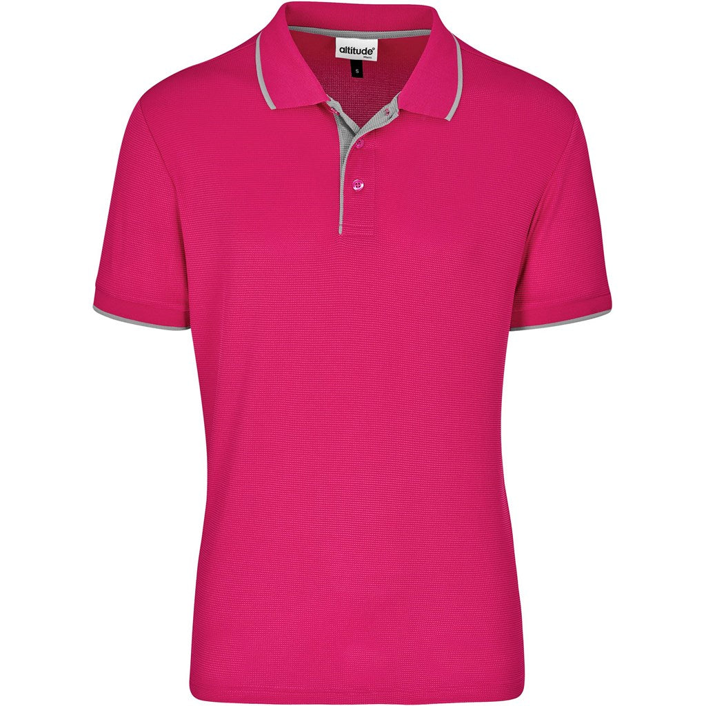 Mens Orion Golf Shirt PINK