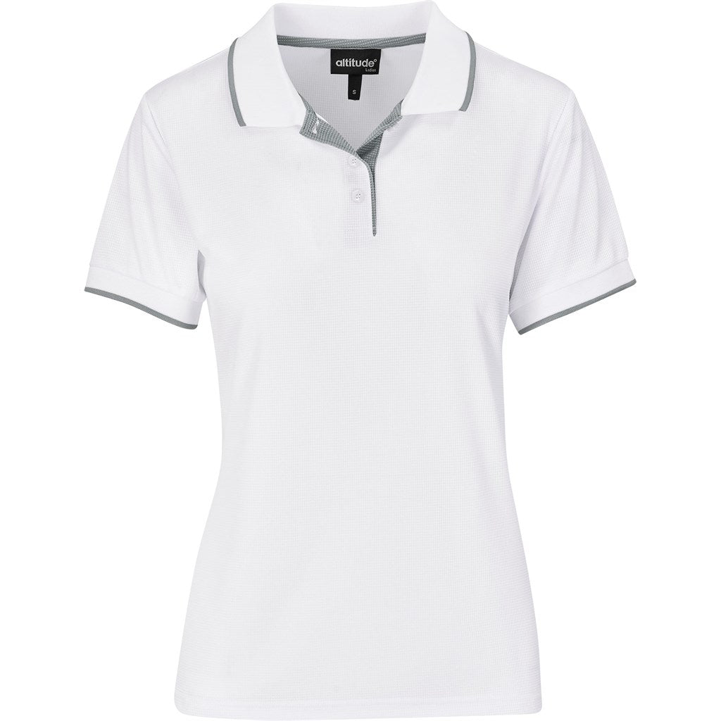 Ladies Orion Golf Shirt WHITE