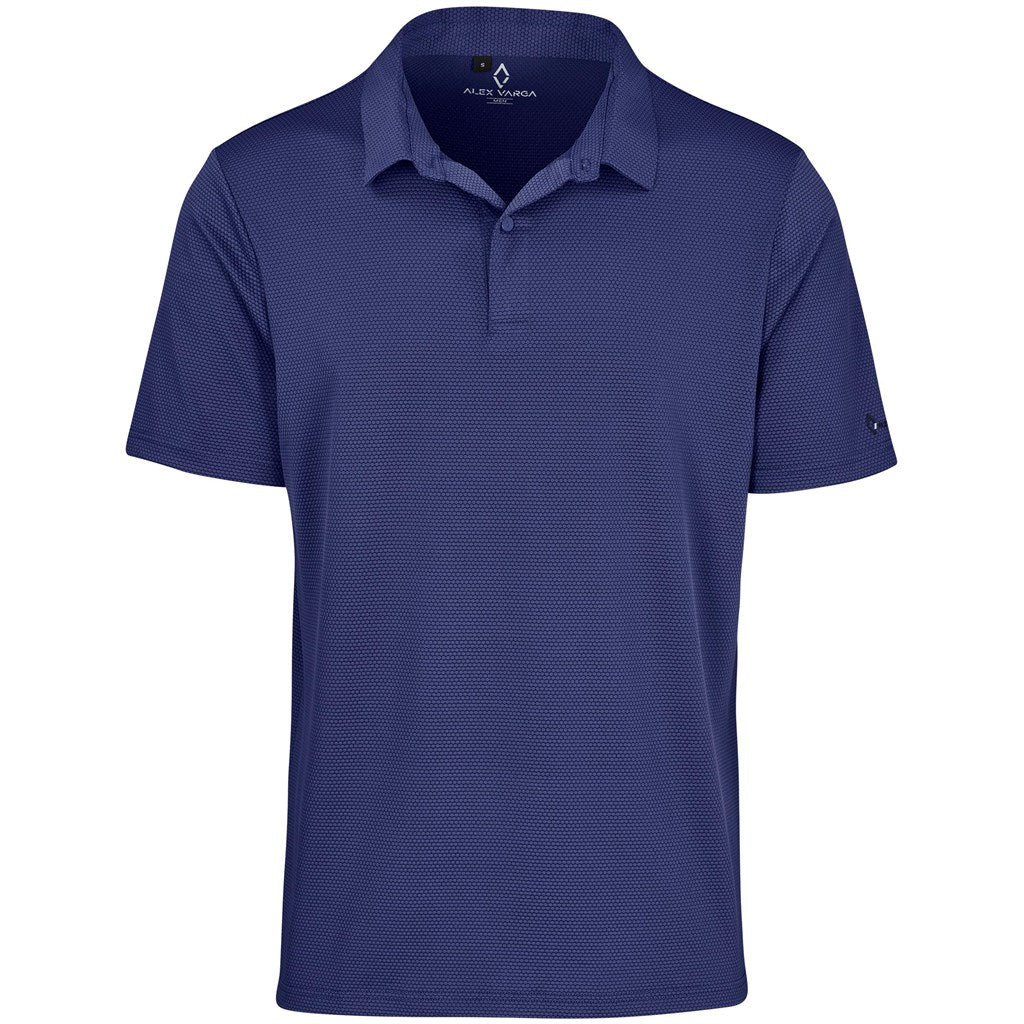 Mens Alex Varga Skylla Golf Shirt NAVY
