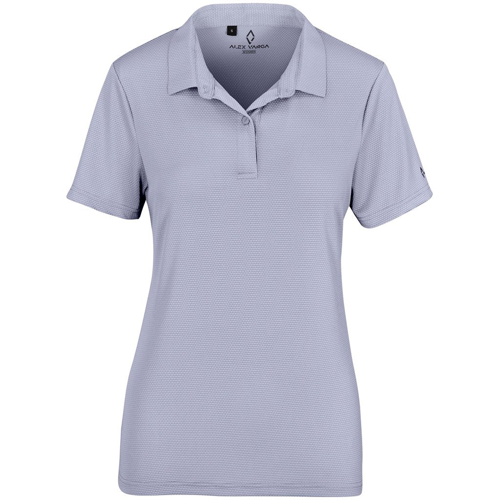 Ladies Alex Varga Skylla Golf Shirt GREY
