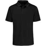Mens Alex Varga Questana Seamless Golf Shirt BLACK