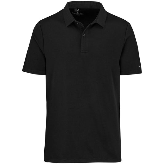 Mens Alex Varga Xenia Golf Shirt BLACK