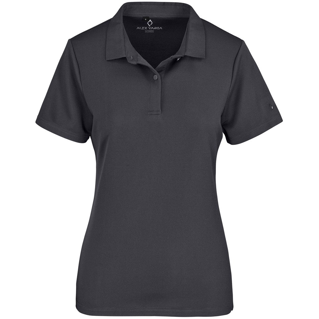 Ladies Alex Varga Xenia Golf Shirt GREY